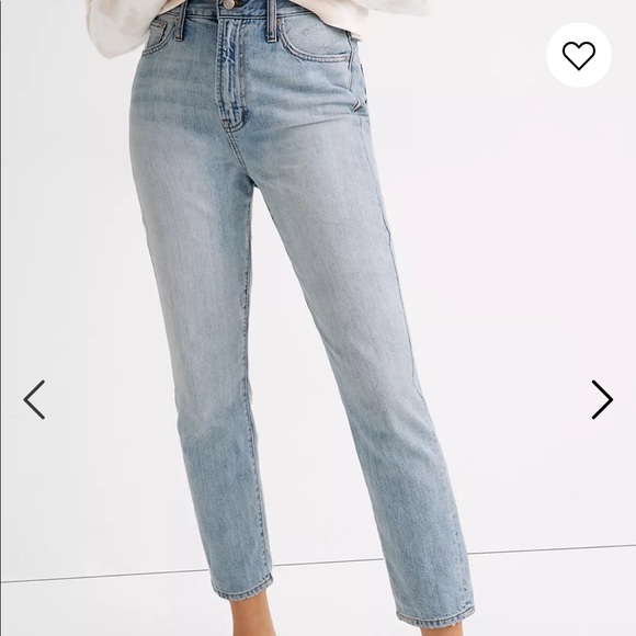 Madewell The Petite Curvy Perfect Vintage Jean in Fitzgerald Wash - Picture 3 of 12